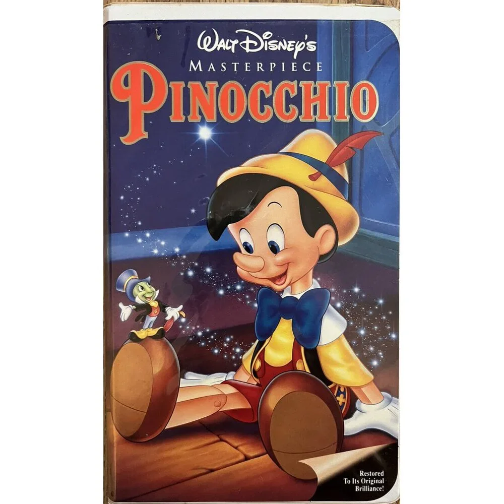 Walt Disney’s Pinocchio (VHS, 1993) Special Edition – Like New – Clamshell
